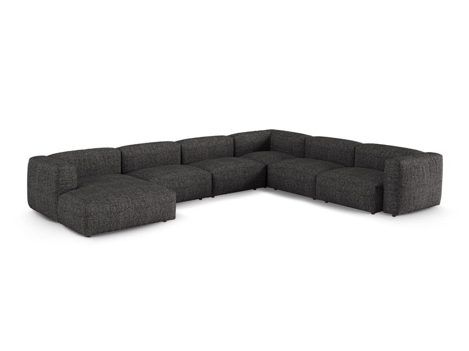 Modulares Ecksofa Sorcoro 133 (Monet Anthracite)