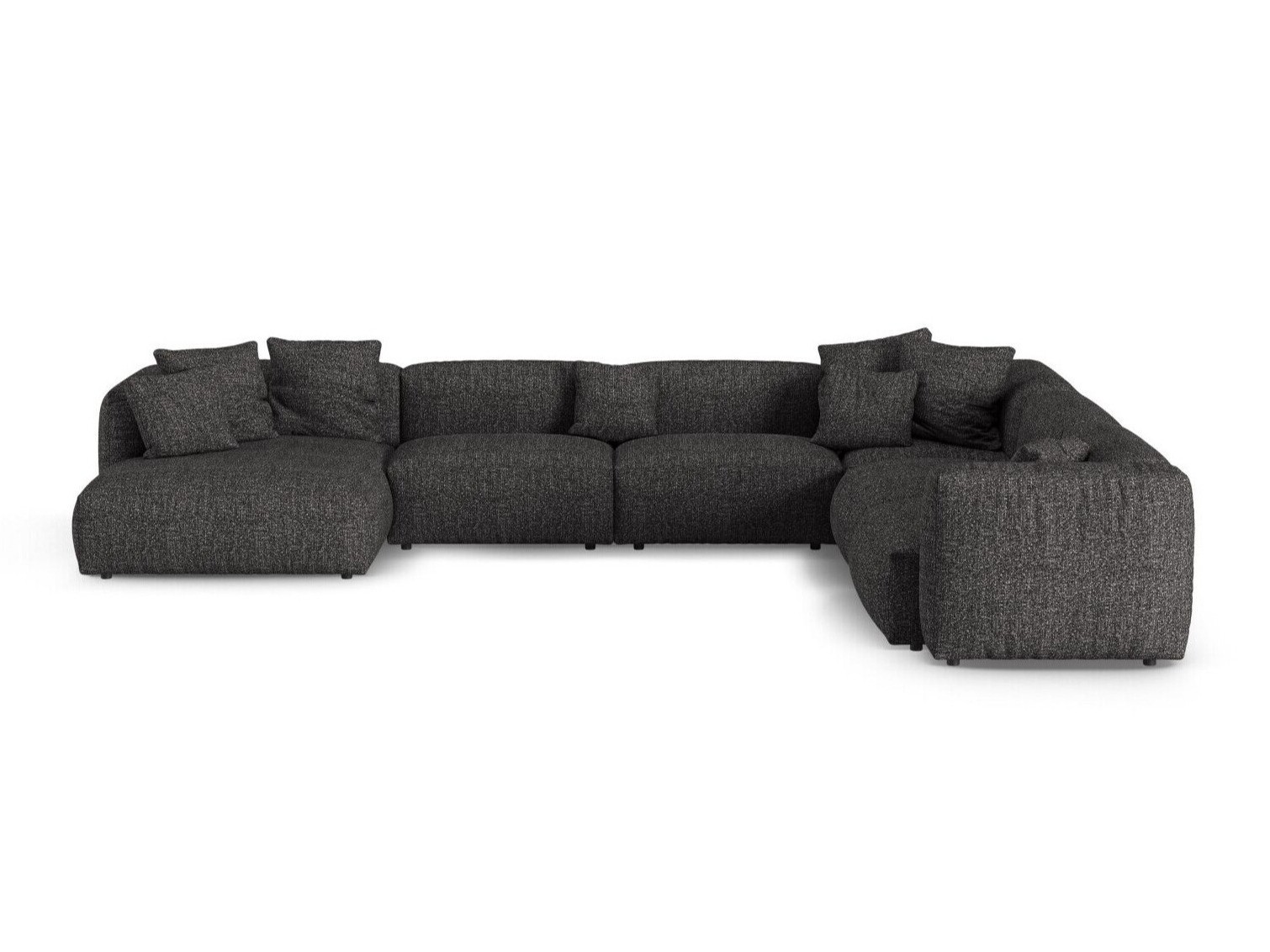 Modulares Ecksofa Sorcoro 133 (Monet Anthracite)