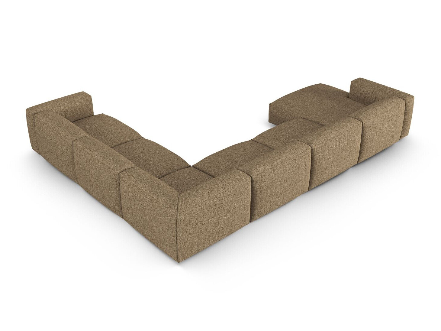 Modulares Ecksofa Sorcoro 133 (Monet Cappucinein)