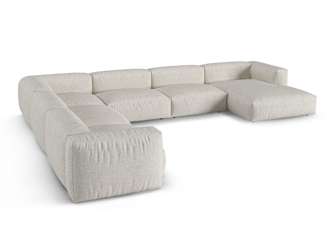 Modulares Ecksofa Sorcoro 133 (Monet Pearl)