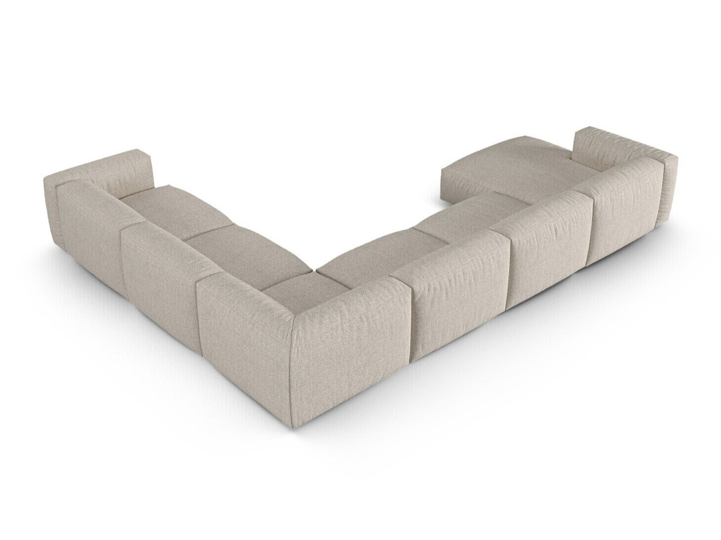 Modulares Ecksofa Sorcoro 133 (Monet Sand)