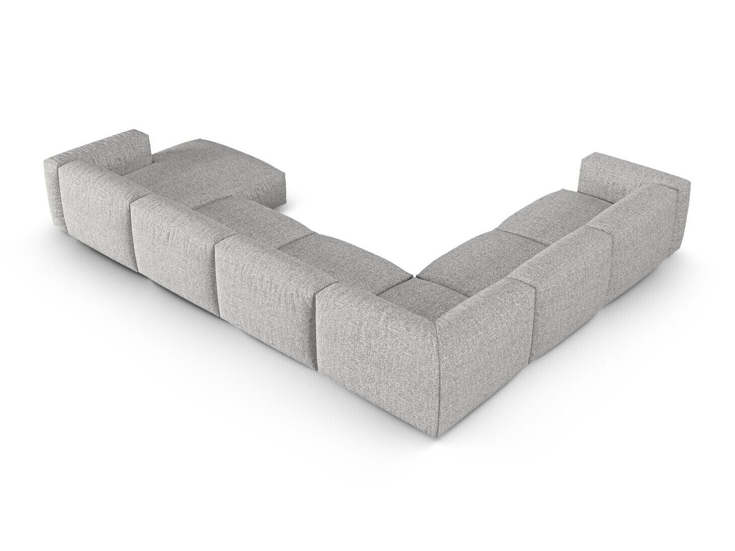 Modulares Ecksofa Sorcoro 133 (Monet Silver)
