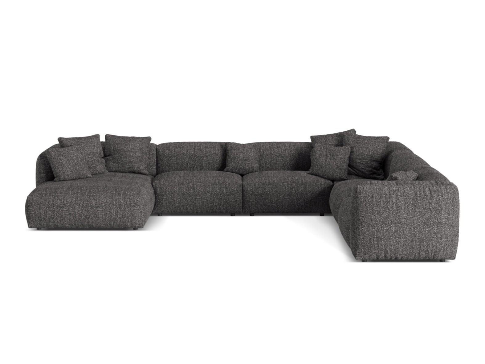 Modulares Ecksofa Sorcoro 132 (Monet Anthracite)