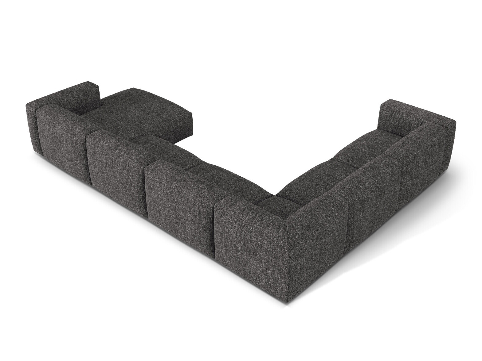 Modulares Ecksofa Sorcoro 132 (Monet Anthracite)