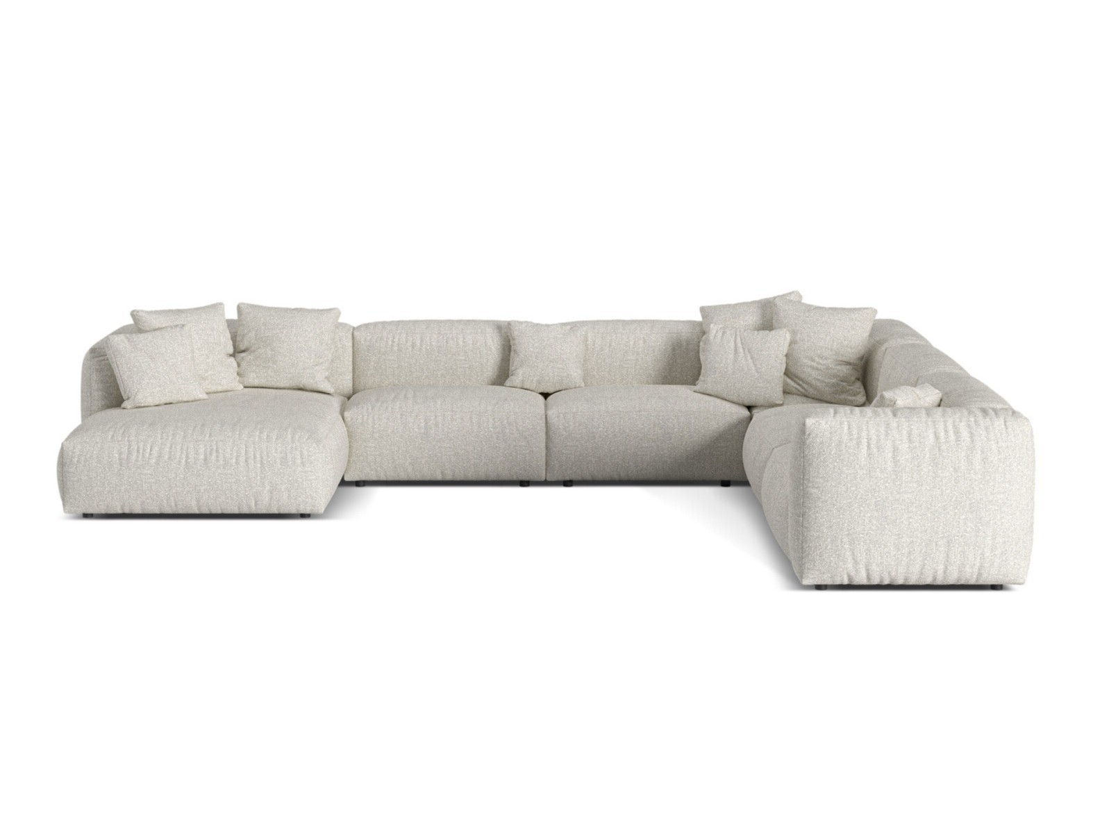 Modulares Ecksofa Sorcoro 132 (Monet Pearl)
