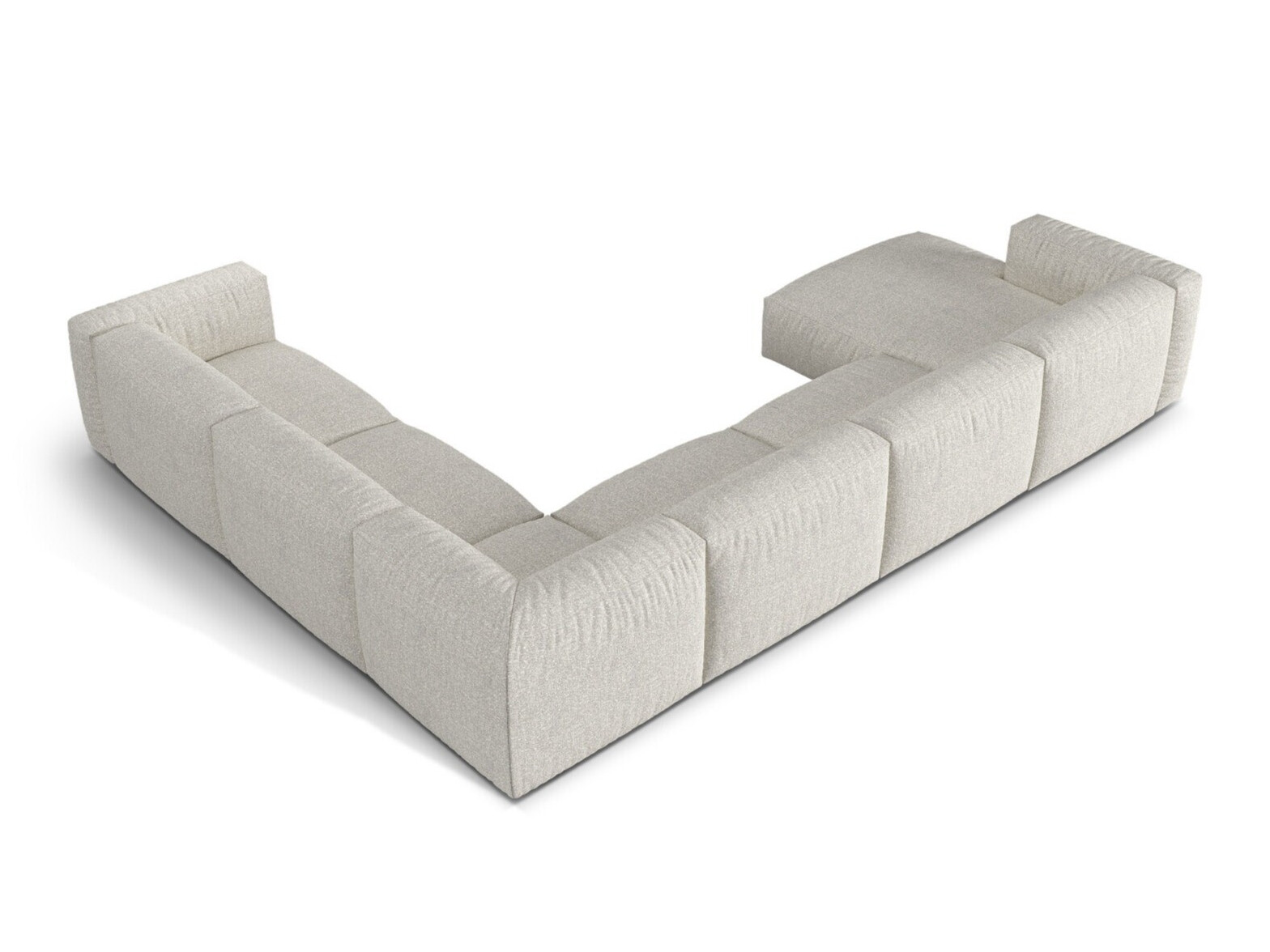 Modulares Ecksofa Sorcoro 132 (Monet Pearl)