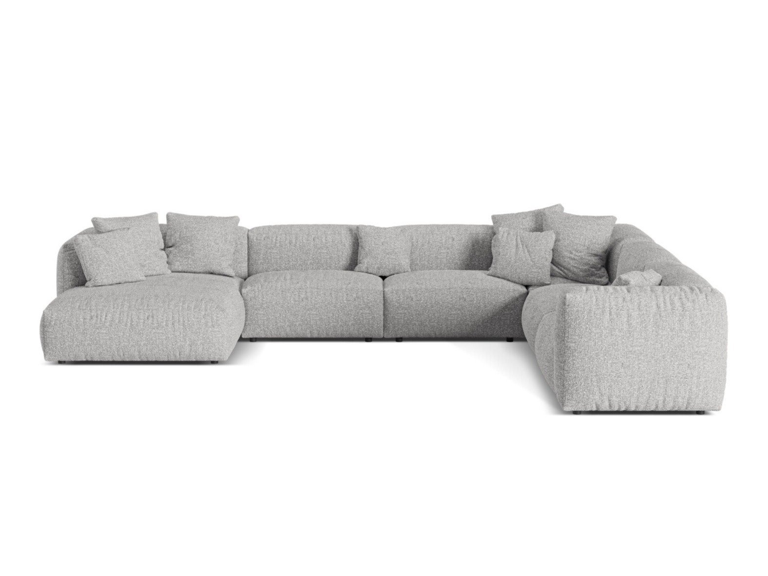 Modulares Ecksofa Sorcoro 132 (Monet Silver)