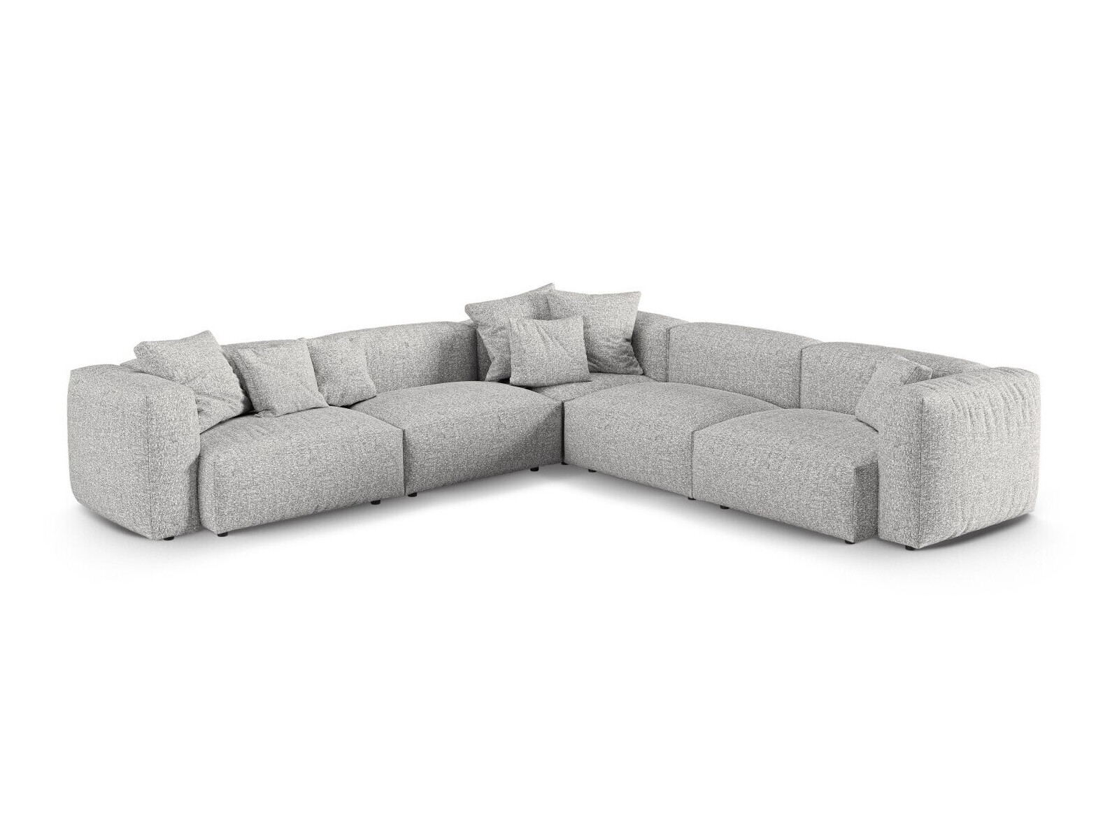 Modulares Ecksofa Sorcoro 131 (Monet Silver)