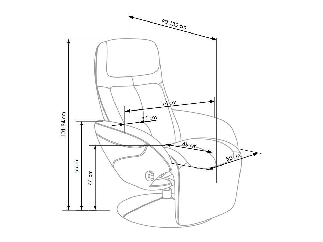 Sessel Liegesessel SD3434