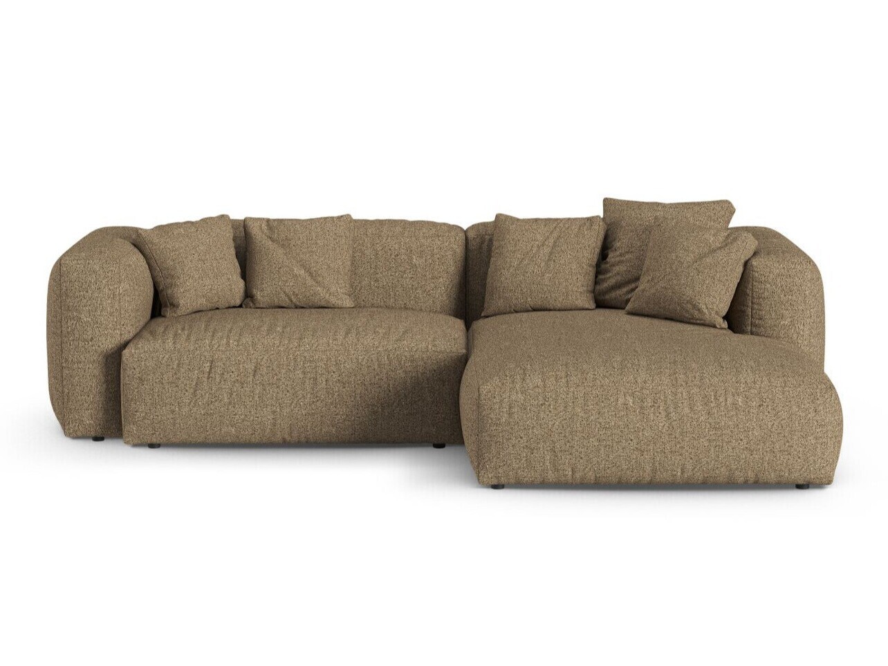Modulares Ecksofa Sorcoro 123 (Monet Cappucinein)