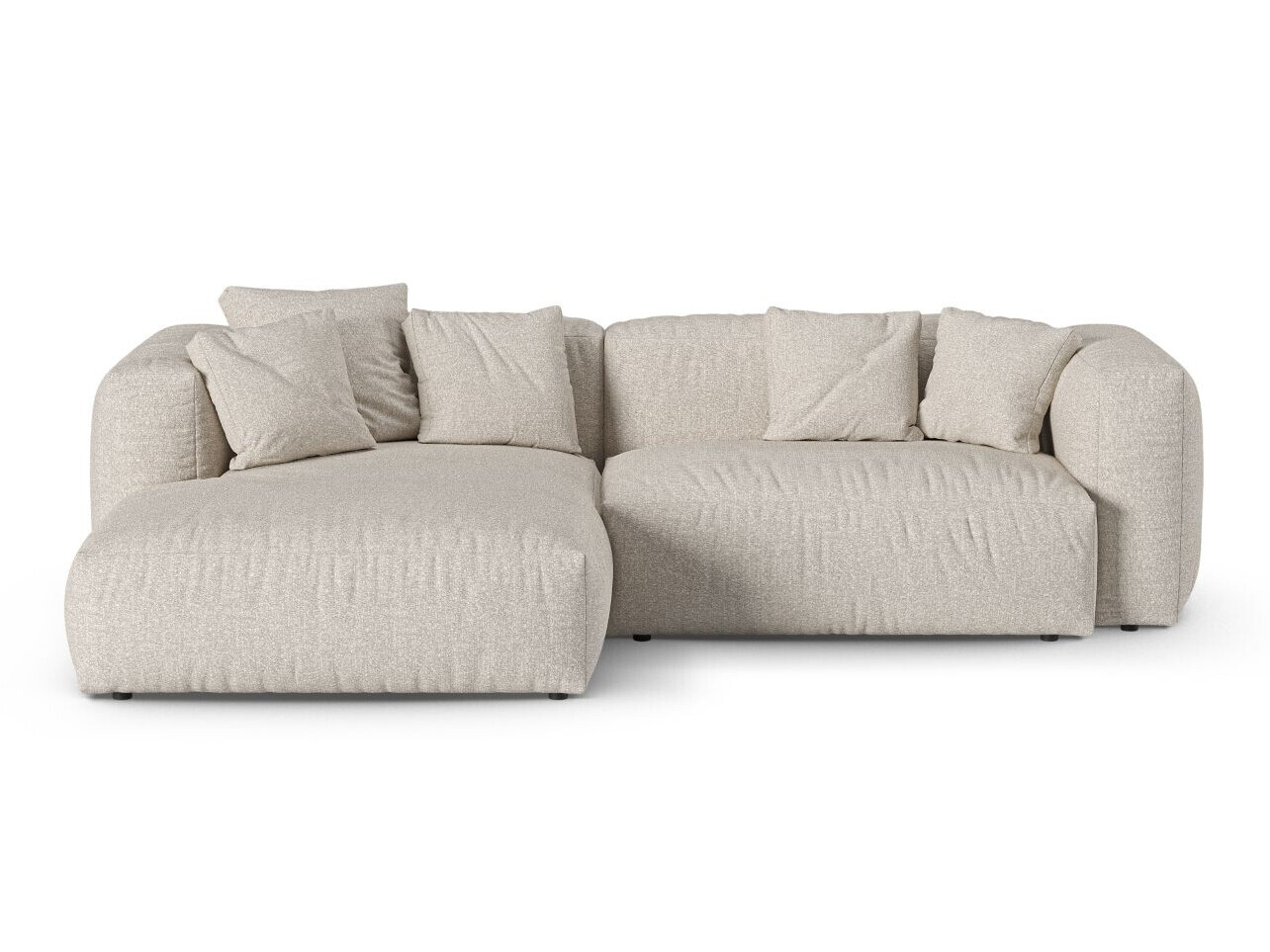 Modulares Ecksofa Sorcoro 123 (Monet Sand)