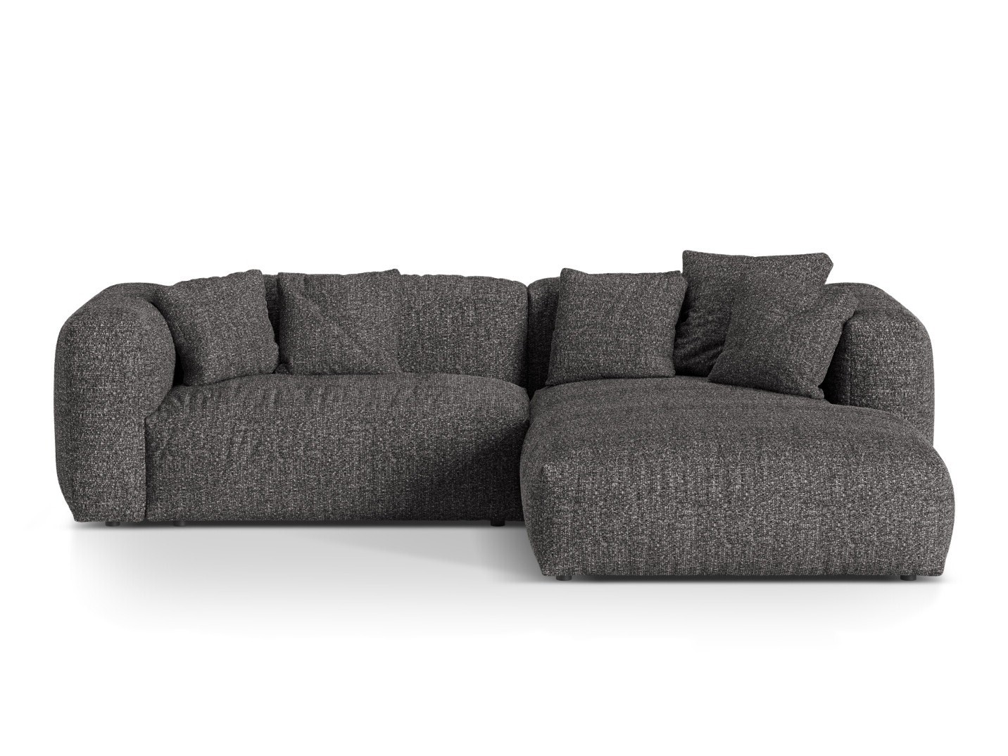 Modulares Ecksofa Sorcoro 122 (Monet Anthracite)
