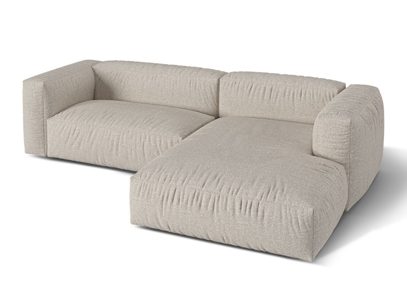 Modulares Ecksofa Sorcoro 122 (Monet Sand)