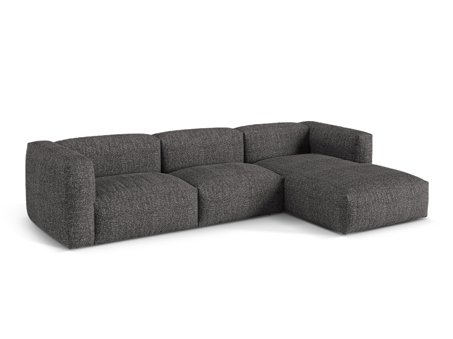 Modulares Ecksofa Sorcoro 120 (Monet Anthracite)