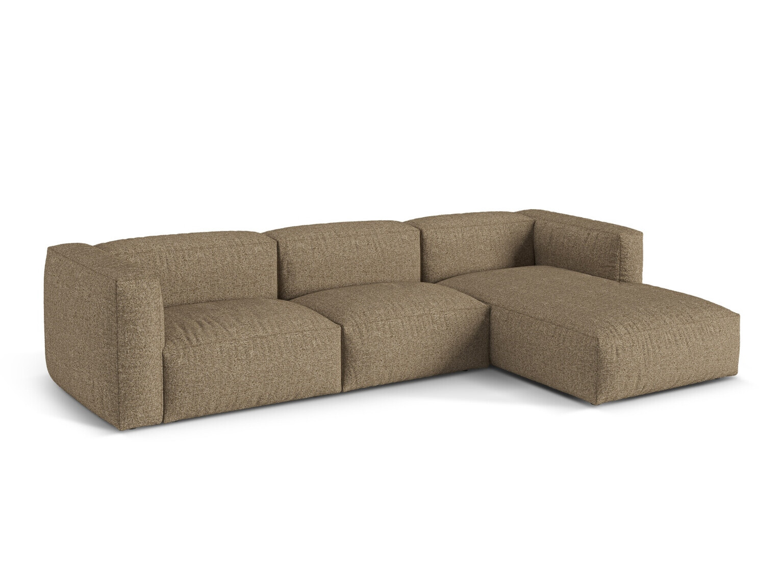 Modulares Ecksofa Sorcoro 120 (Monet Cappucinicht)