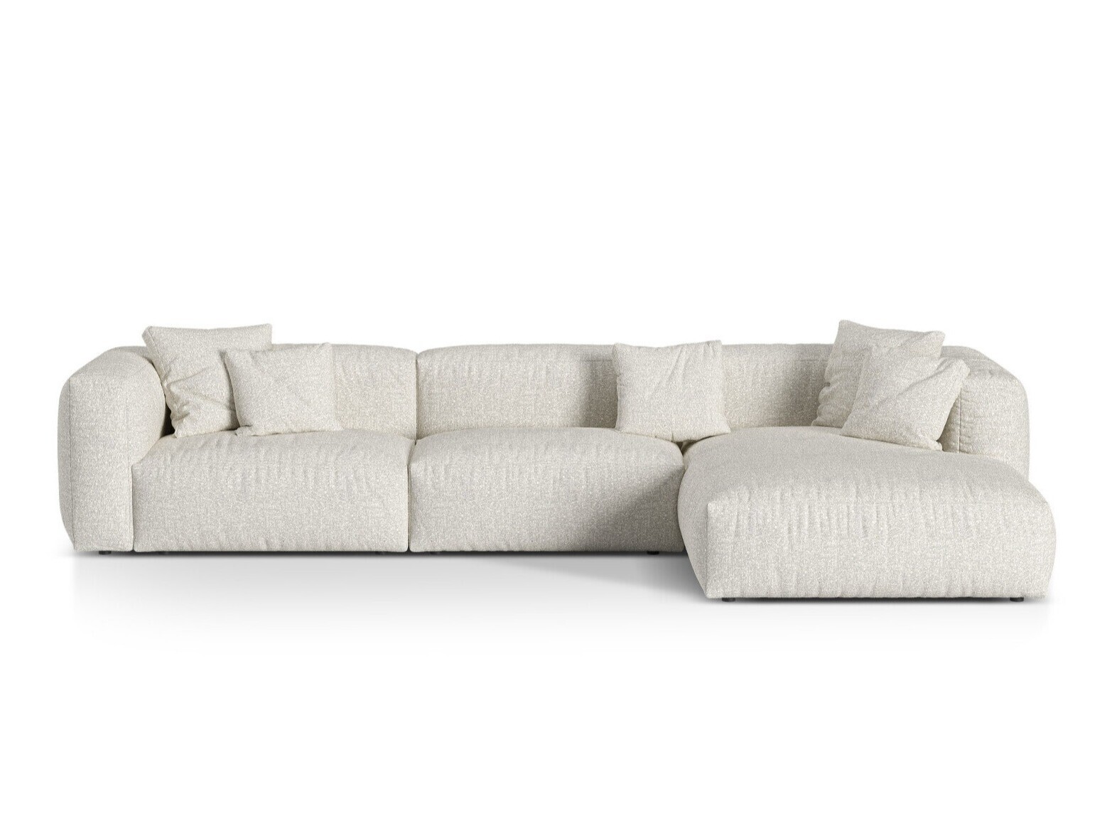 Modulares Ecksofa Sorcoro 120 (Monet Pearl)