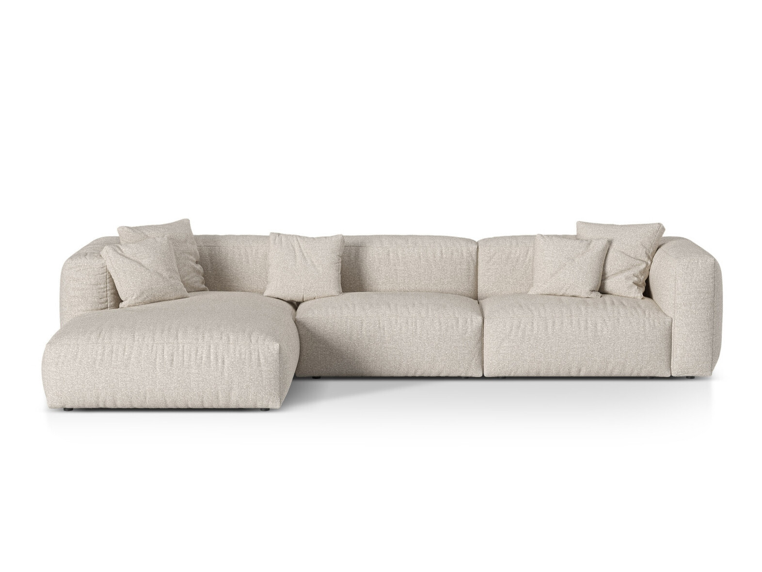 Modulares Ecksofa Sorcoro 120 (Monet Sand)