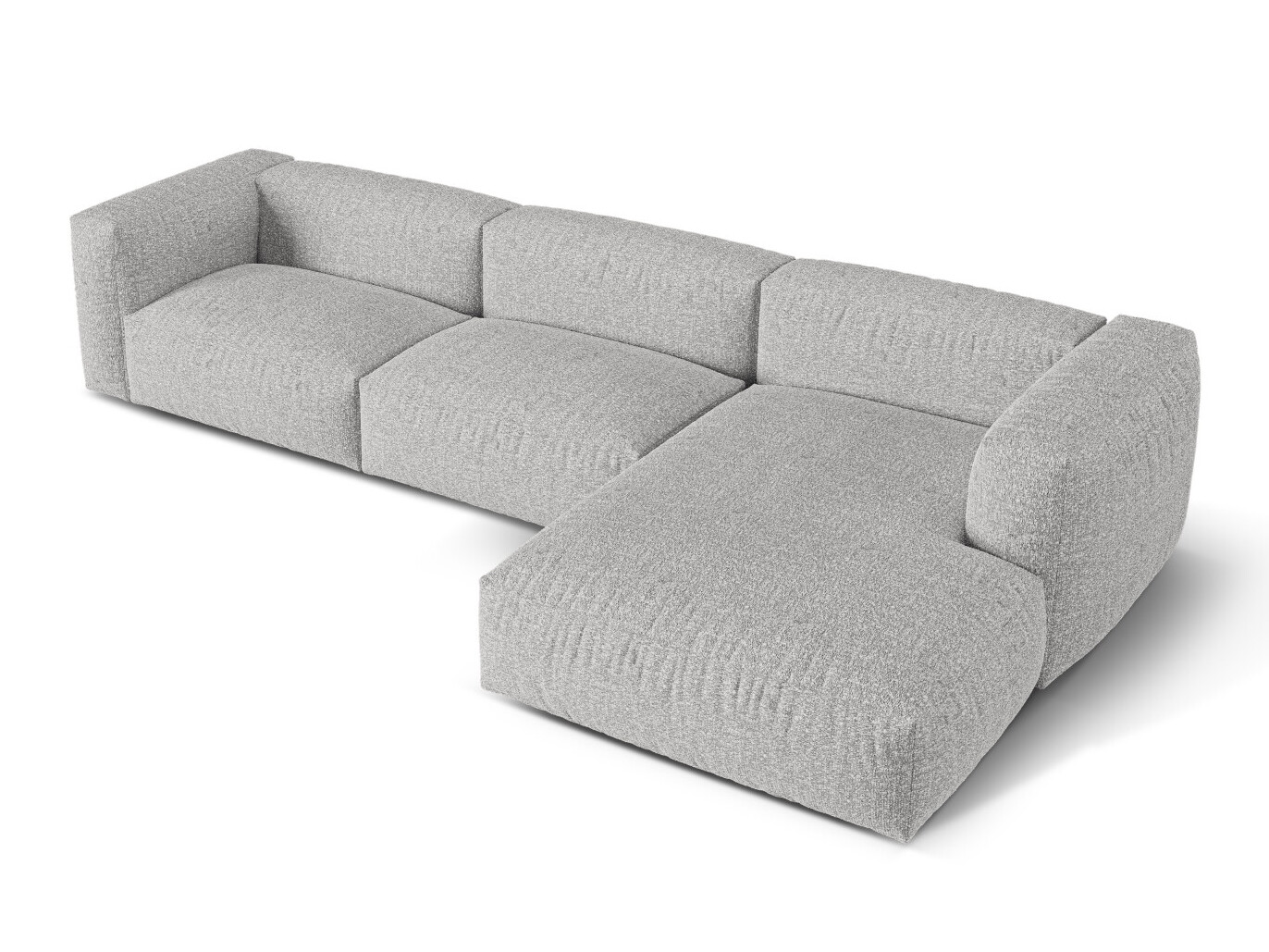 Modulares Ecksofa Sorcoro 120 (Monet Silver)