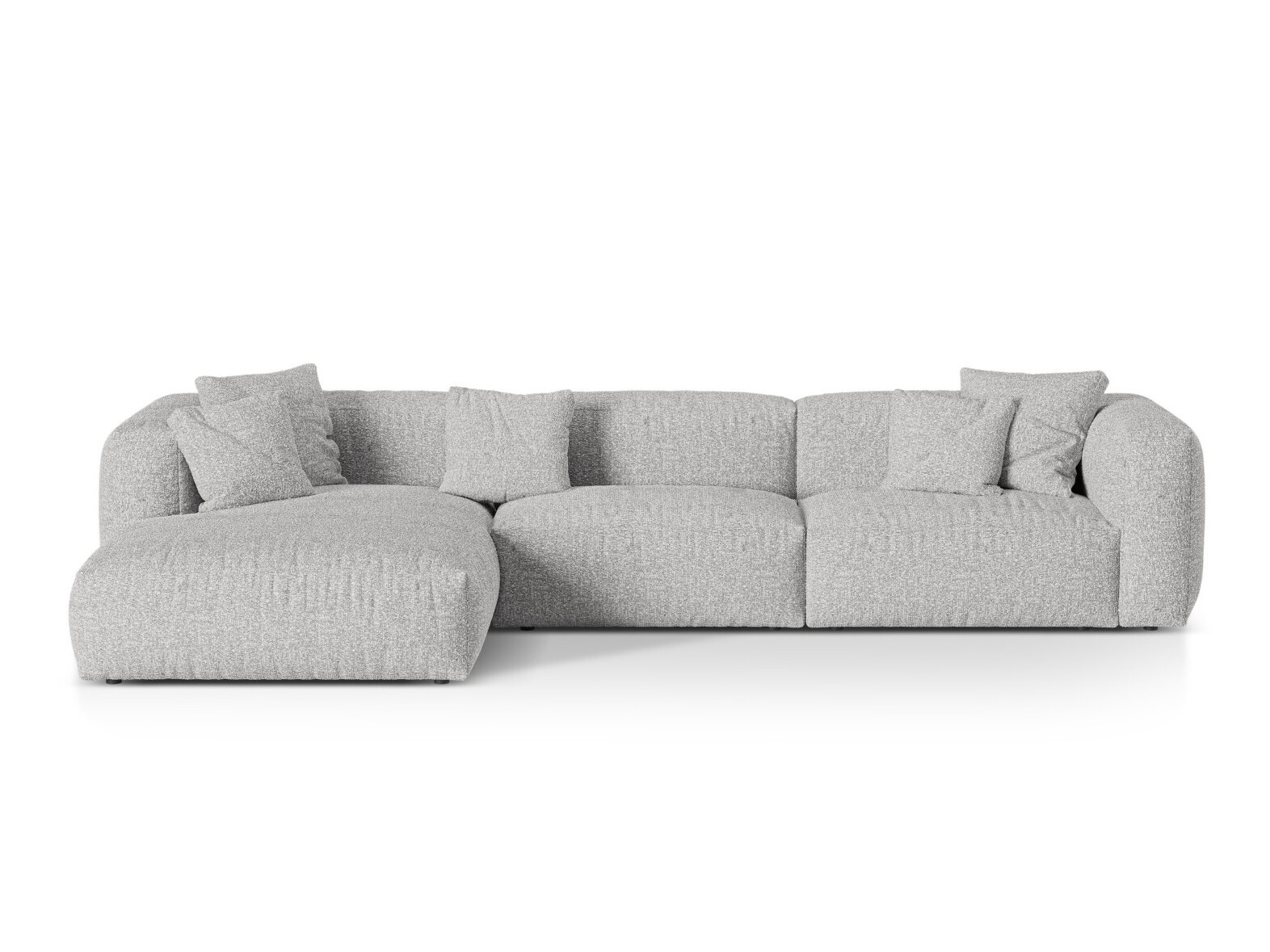 Modulares Ecksofa Sorcoro 120 (Monet Silver)
