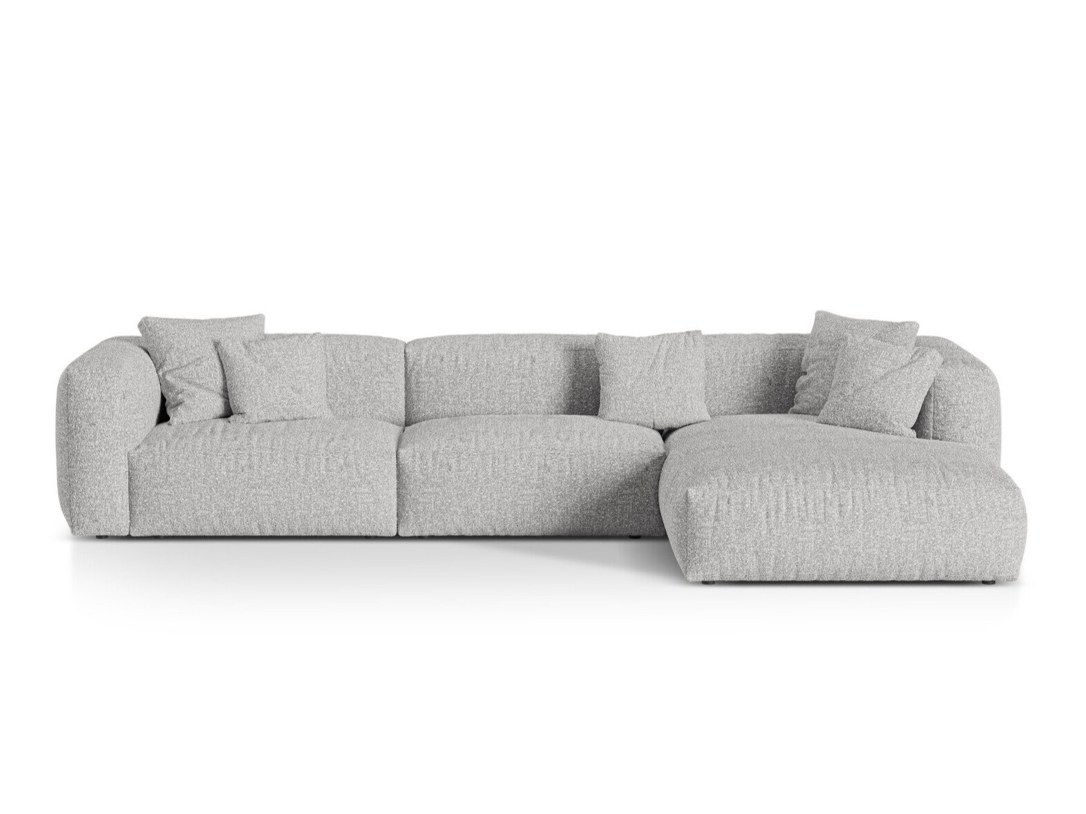 Modulares Ecksofa Sorcoro 120 (Monet Silver)