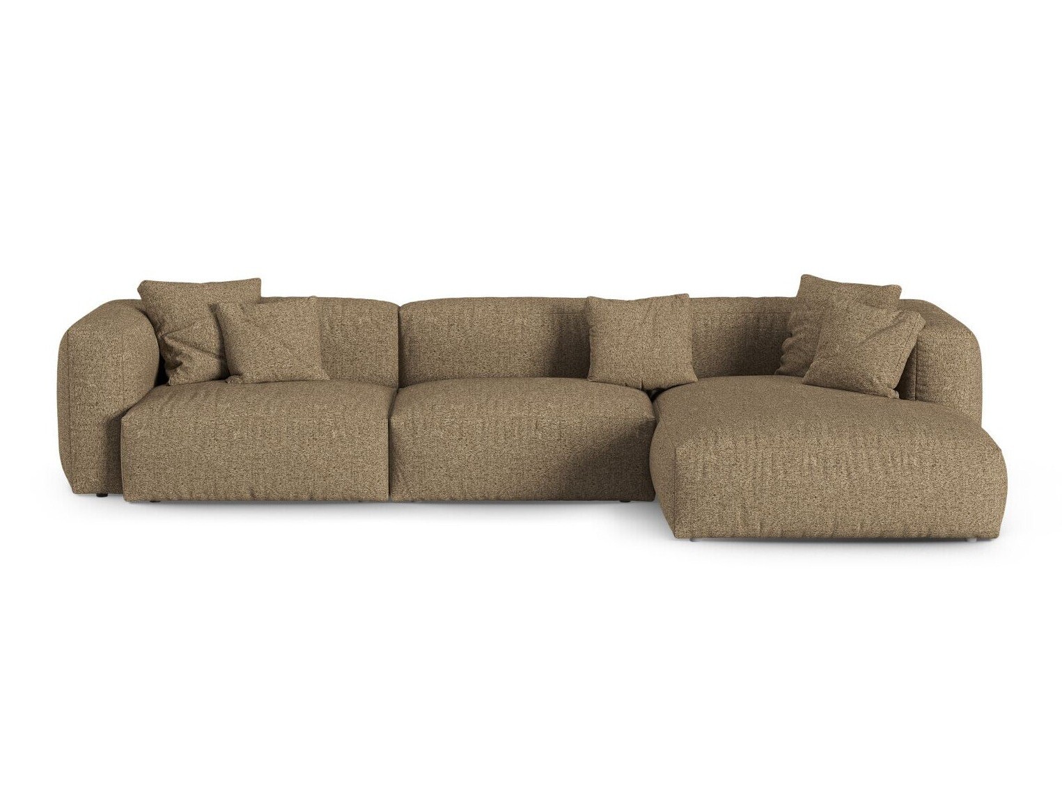 Modulares Ecksofa Sorcoro 121 (Monet Cappucinein)
