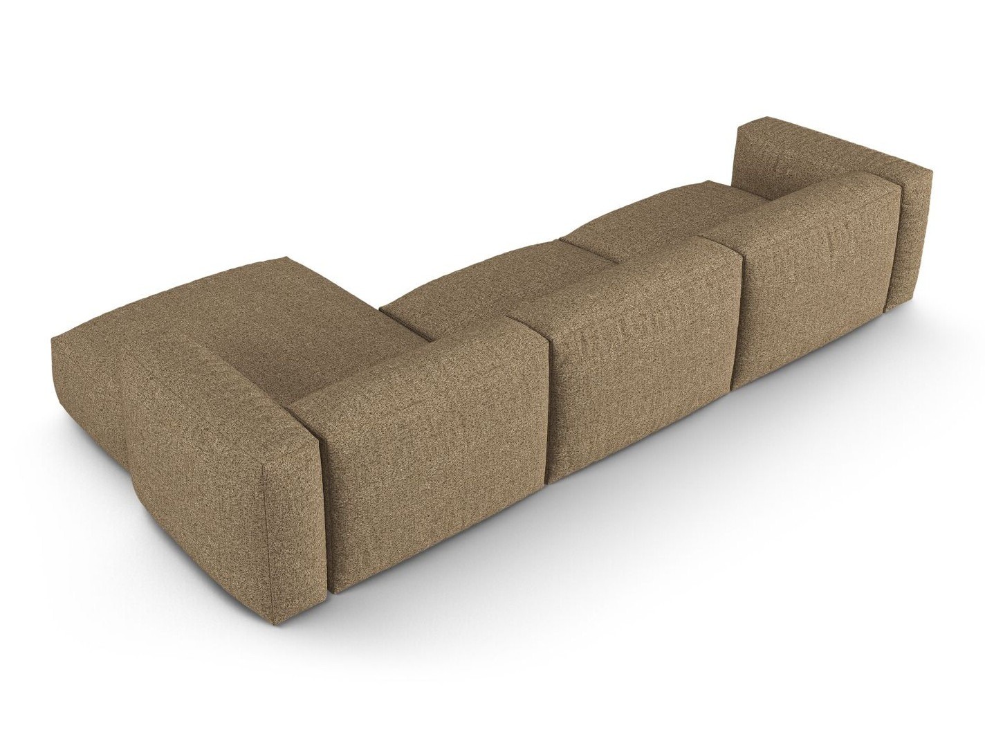 Modulares Ecksofa Sorcoro 121 (Monet Cappucinicht)