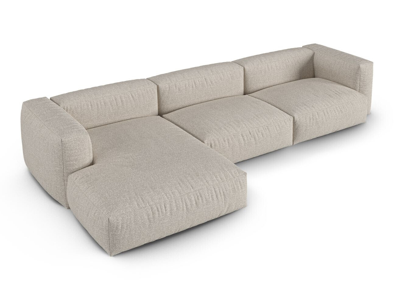 Modulares Ecksofa Sorcoro 121 (Monet Sand)