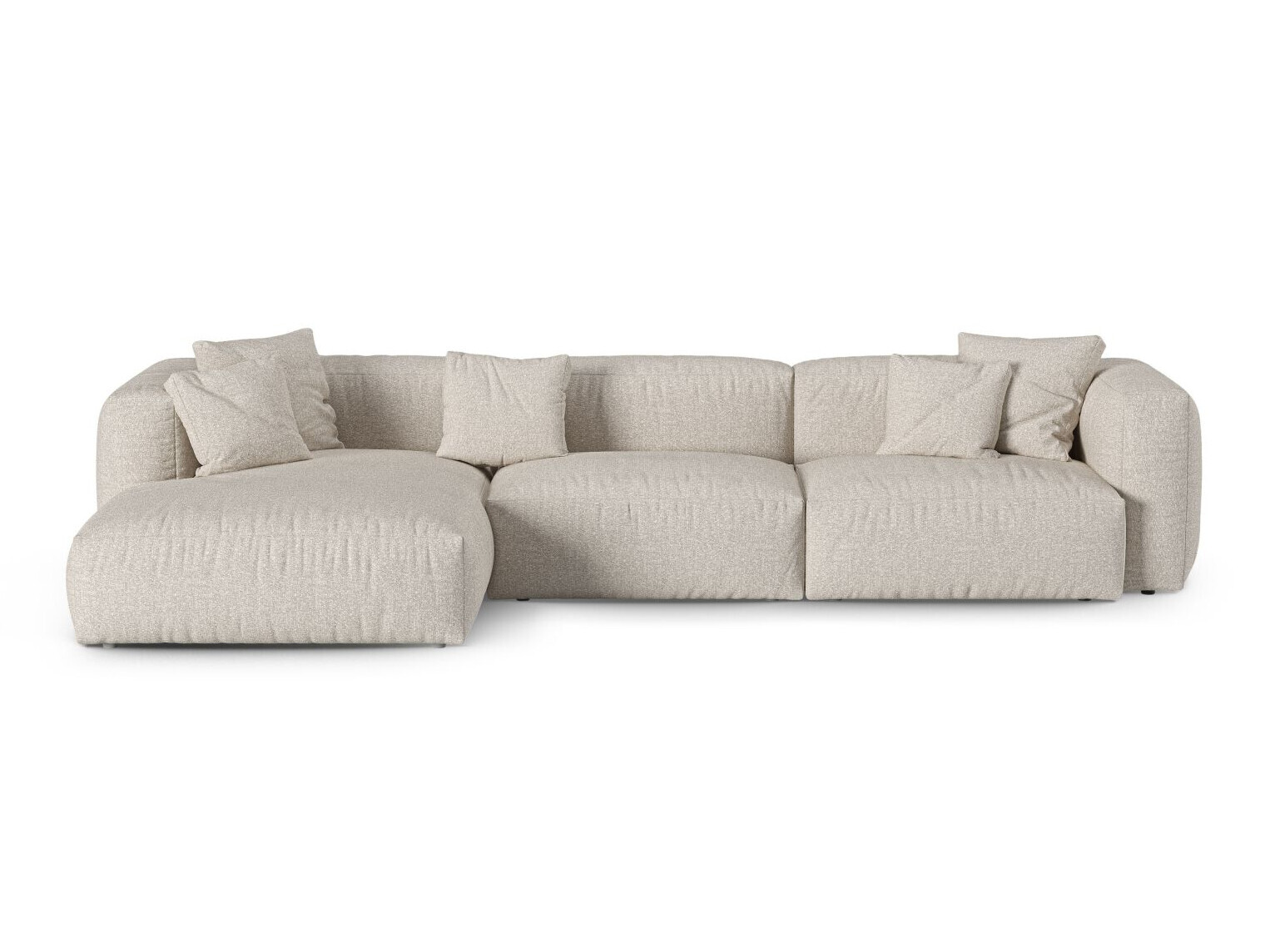 Modulares Ecksofa Sorcoro 121 (Monet Sand)