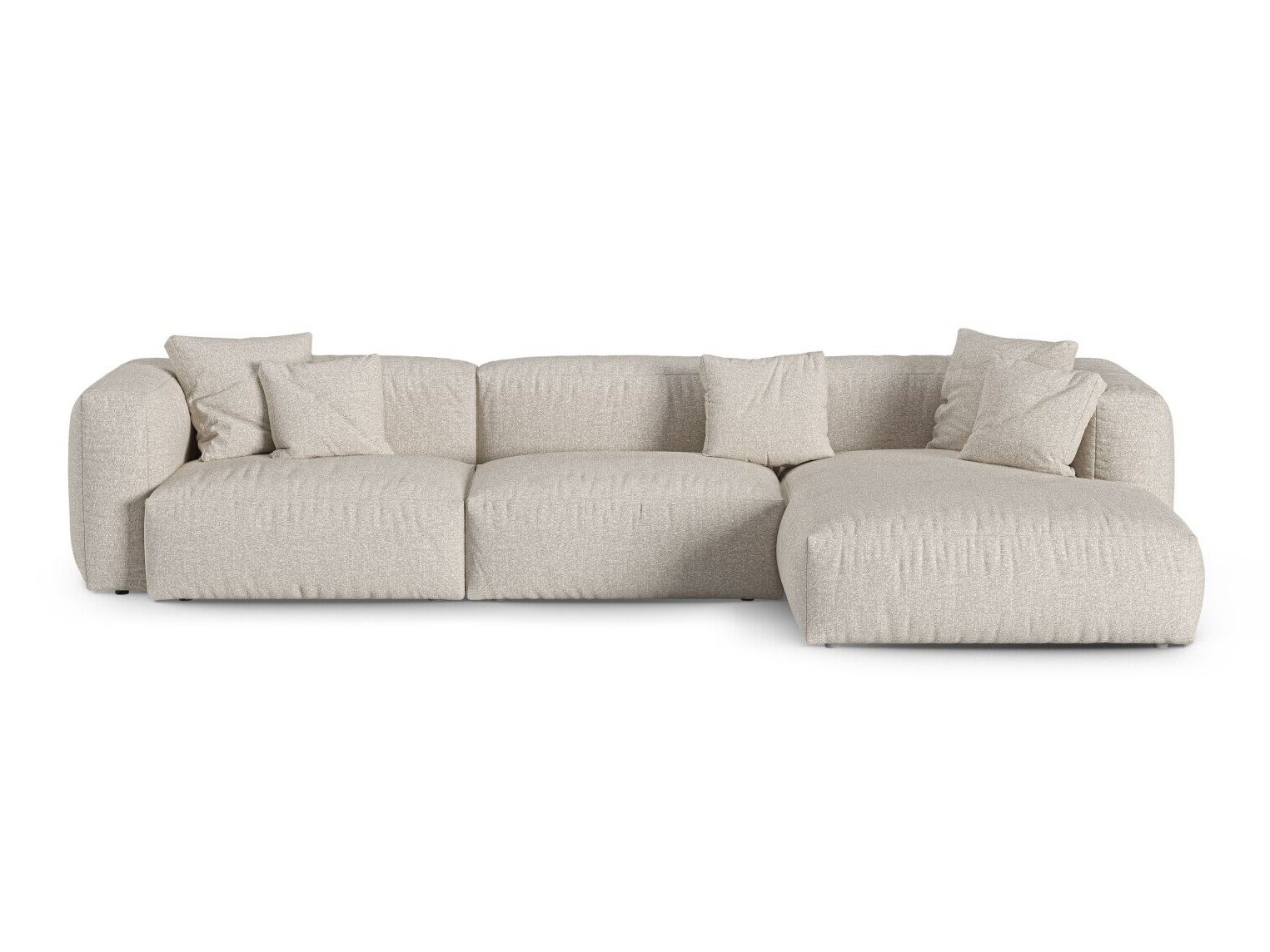 Modulares Ecksofa Sorcoro 121 (Monet Sand)