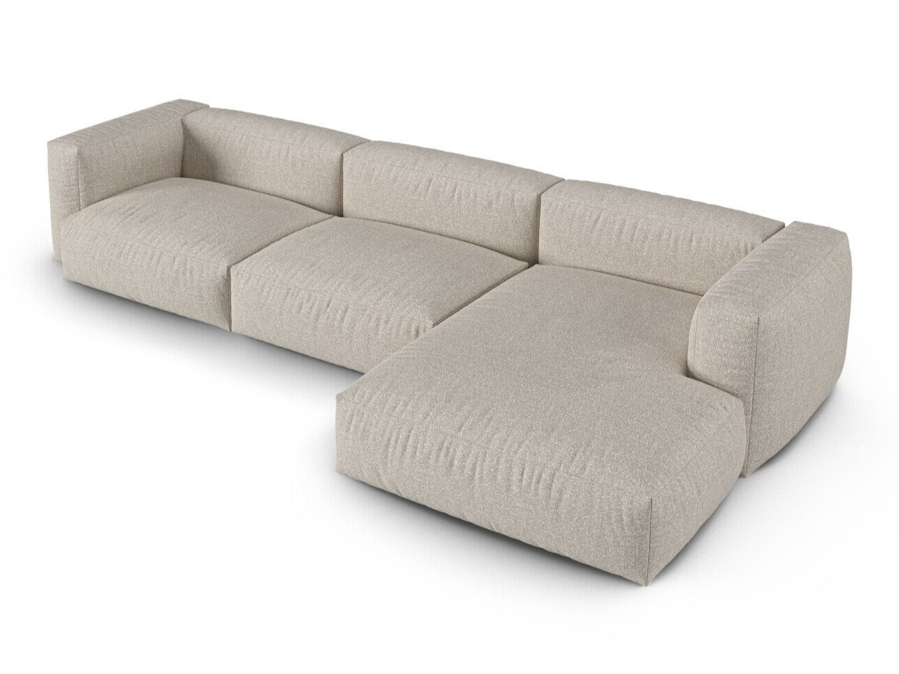 Modulares Ecksofa Sorcoro 121 (Monet Sand)