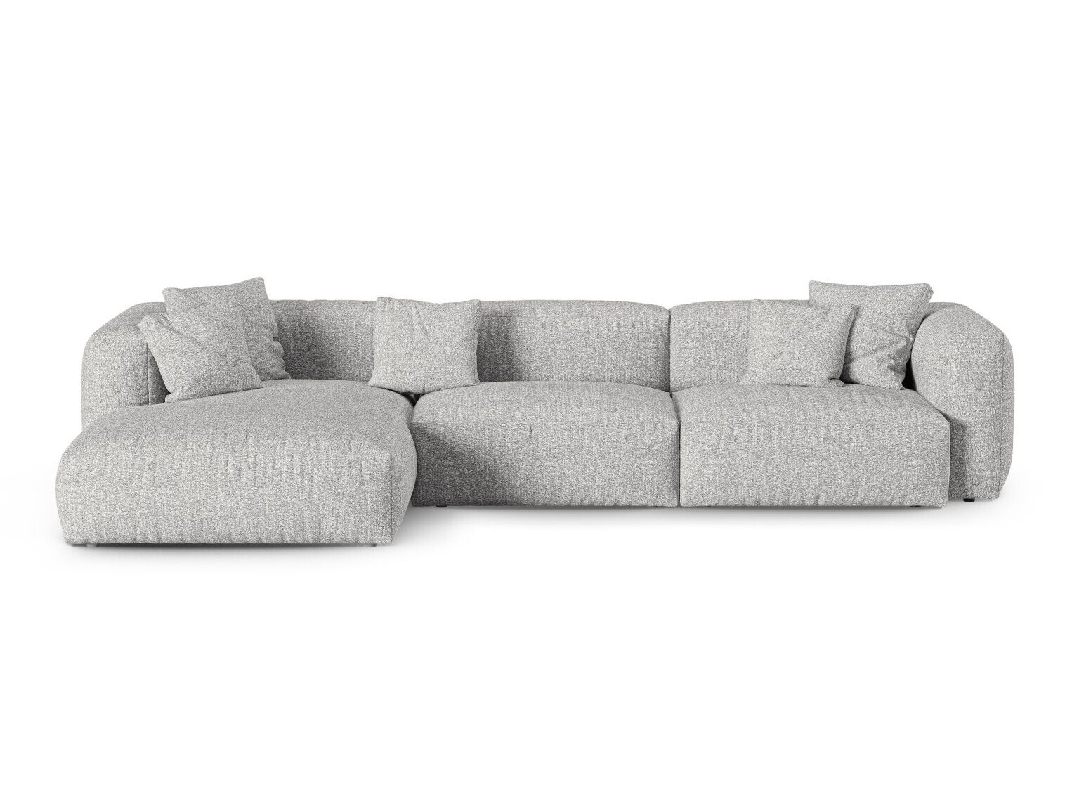 Modulares Ecksofa Sorcoro 121 (Monet Silver)