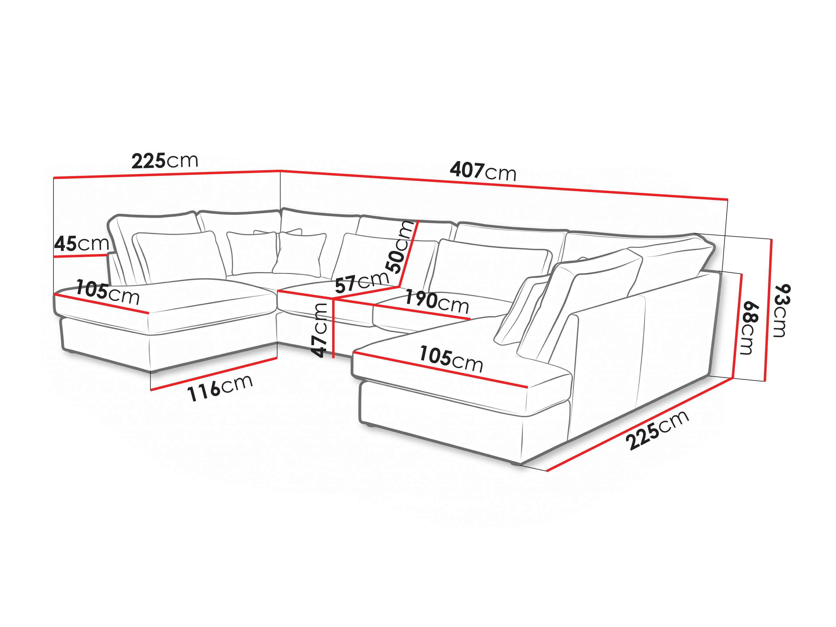 Ecksofa Somava 104 (Lincoln 90)