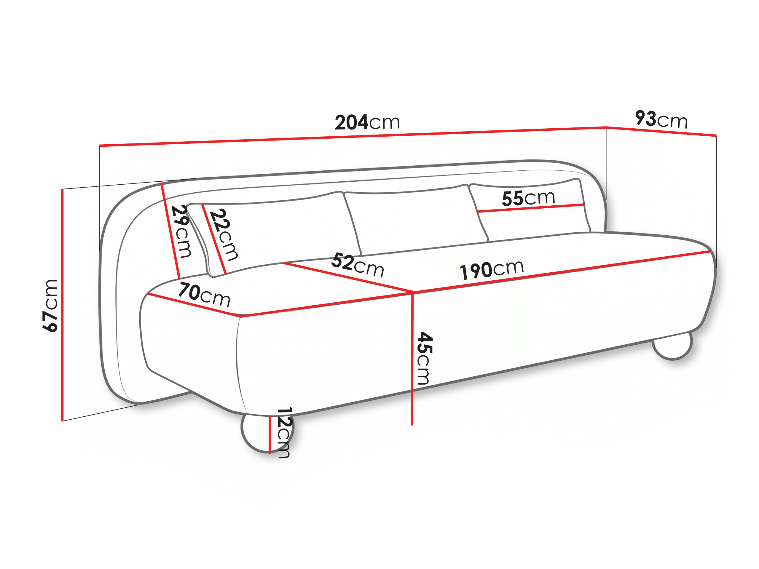 Sofa Lufkin 166 (Puente 06)
