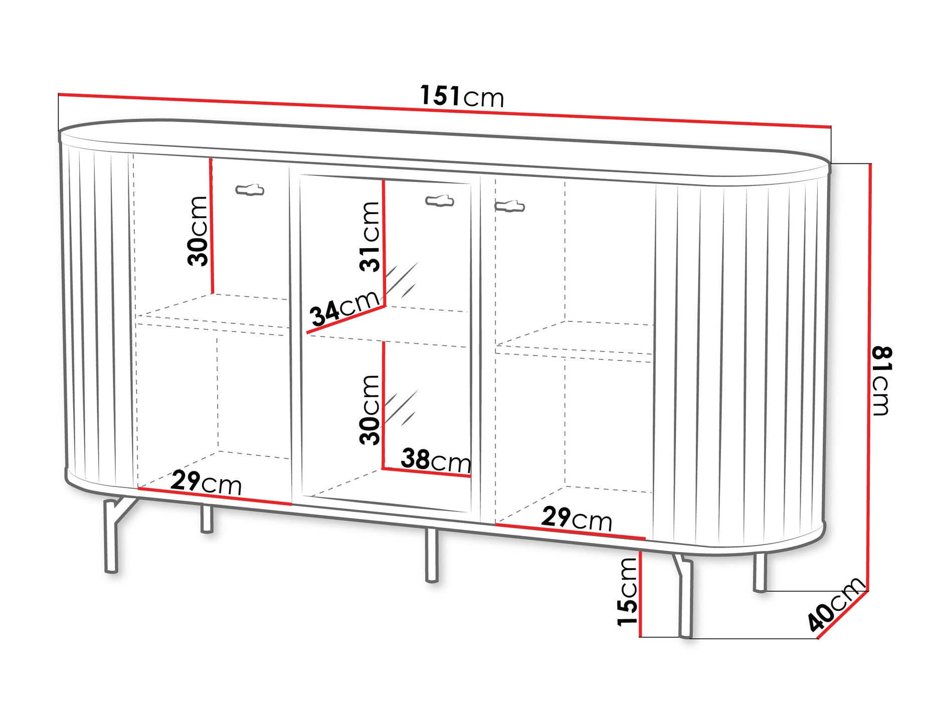 Sideboard SD3457