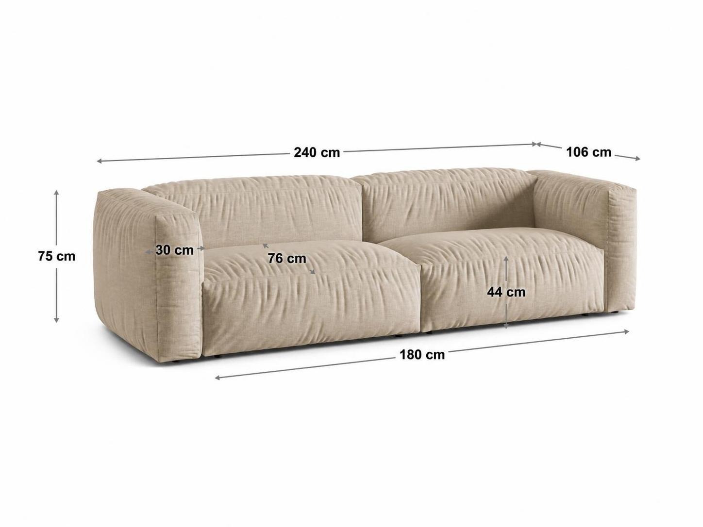 Modulares Sofa Sorcoro 100 (Monet Silver)