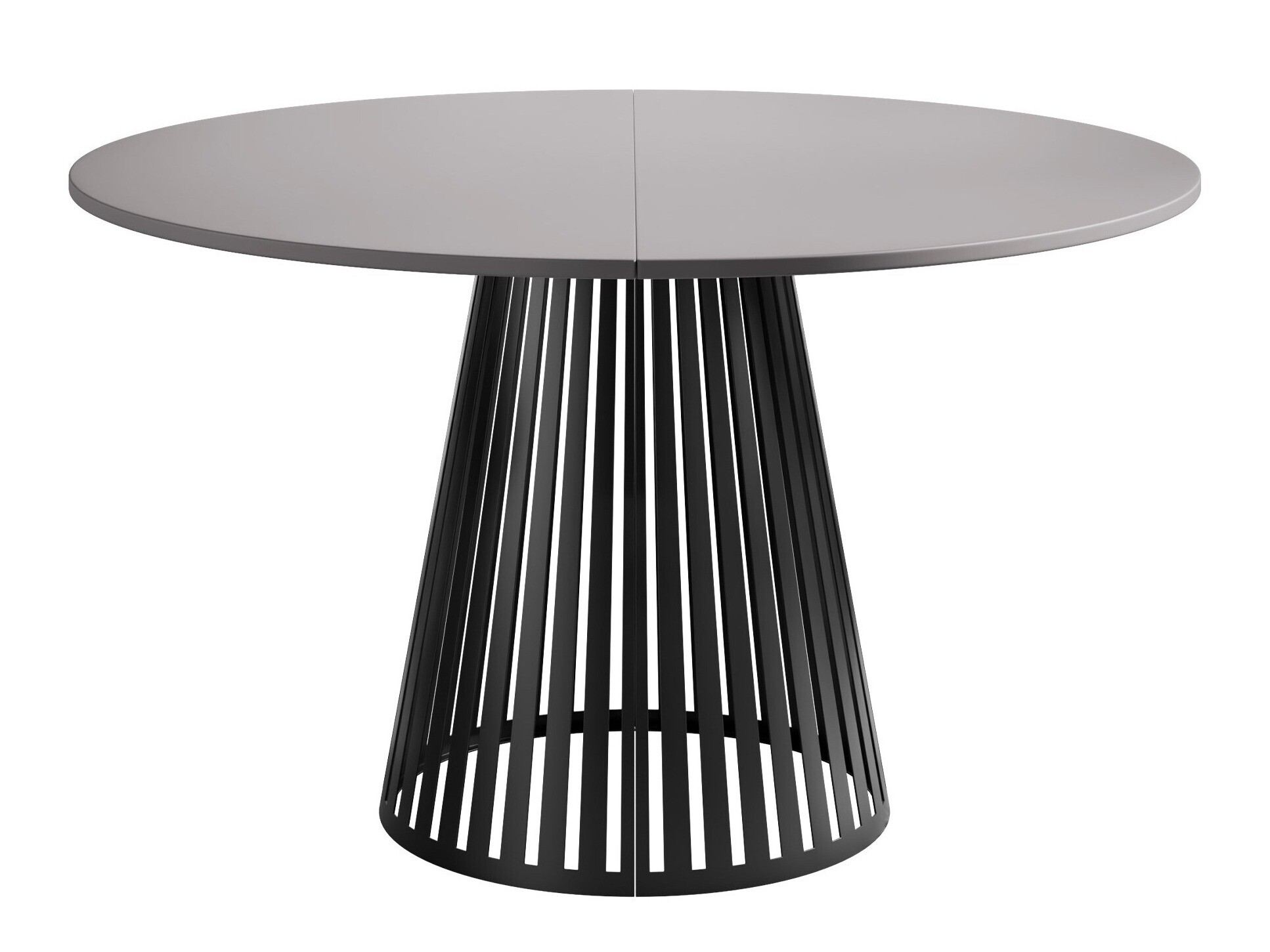 Tisch Prudentia (Grau + Schwarz)