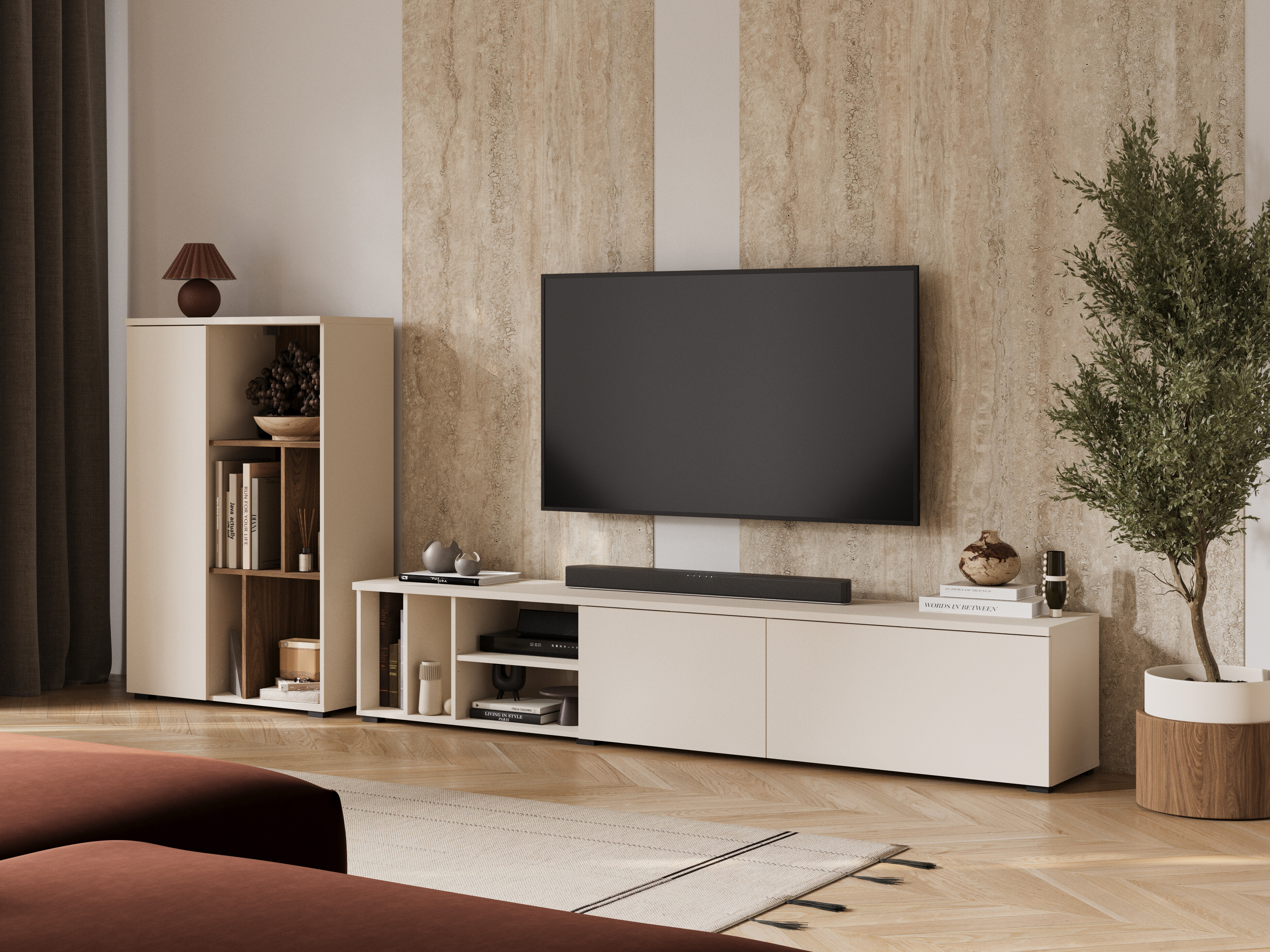 TV-Möbel Austin 397 (Kaschmir)