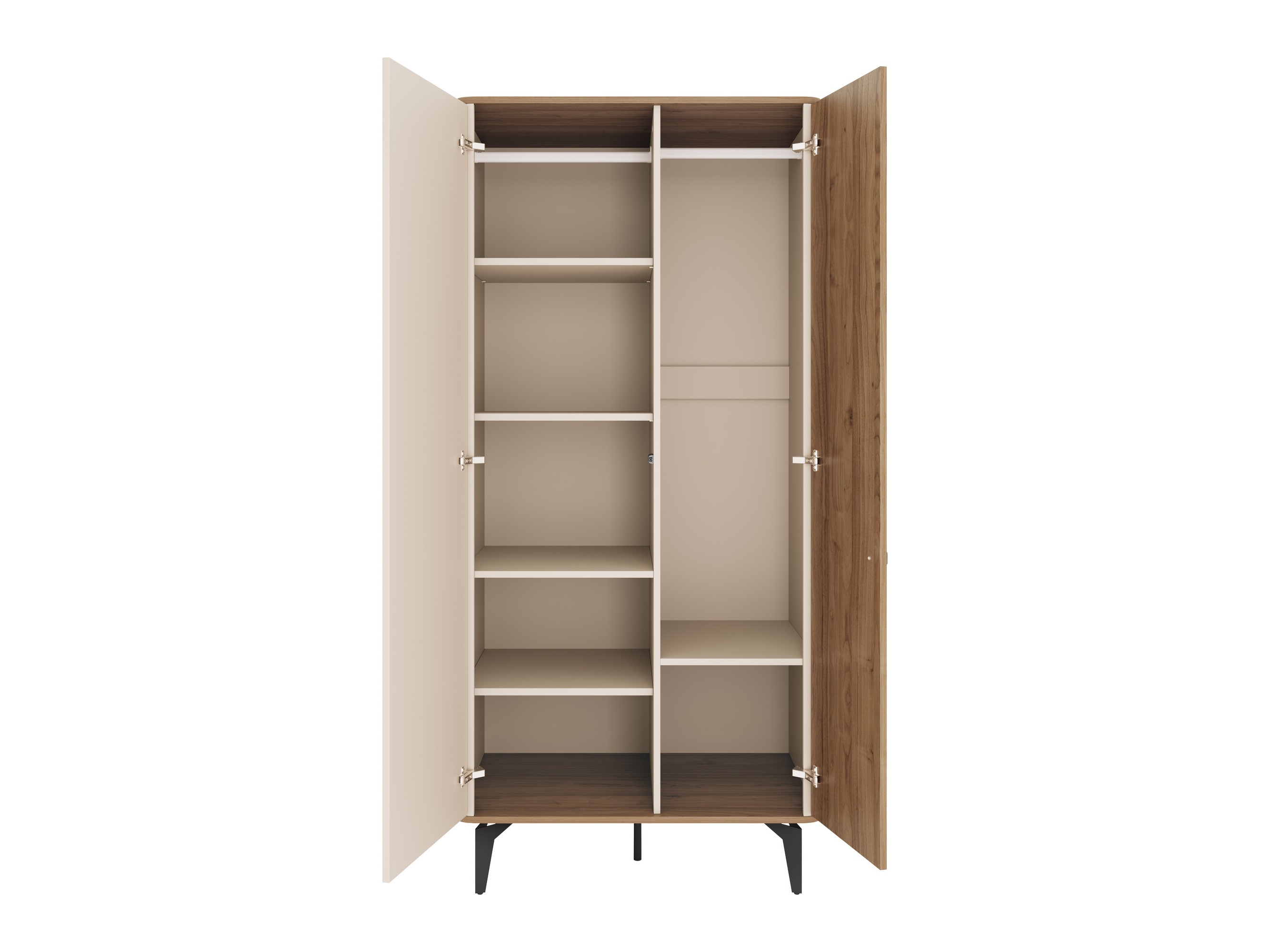 Kleiderschrank Telivo 100