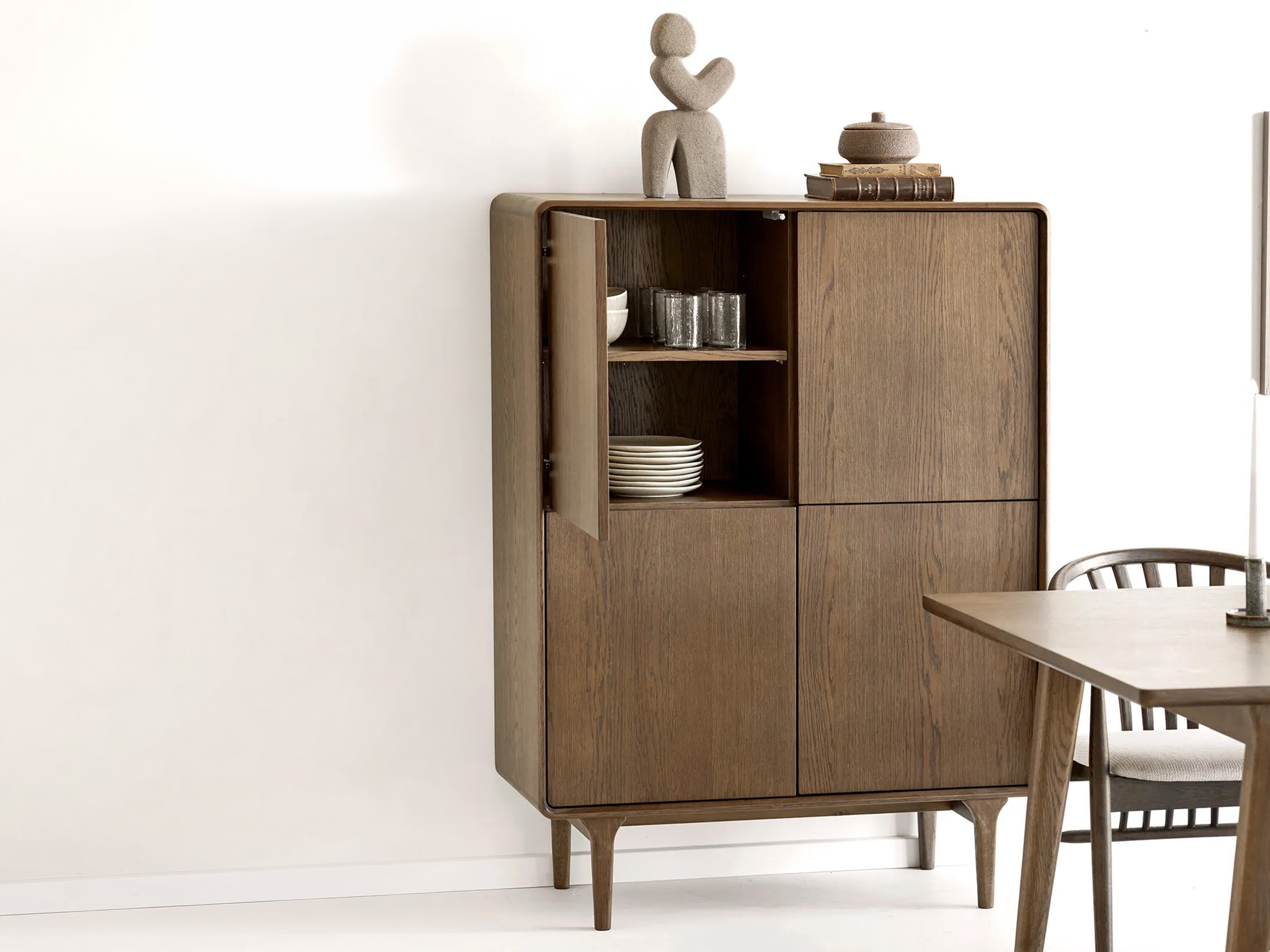 Sideboard Brea 359 (Eichenholzoptik dunkel)