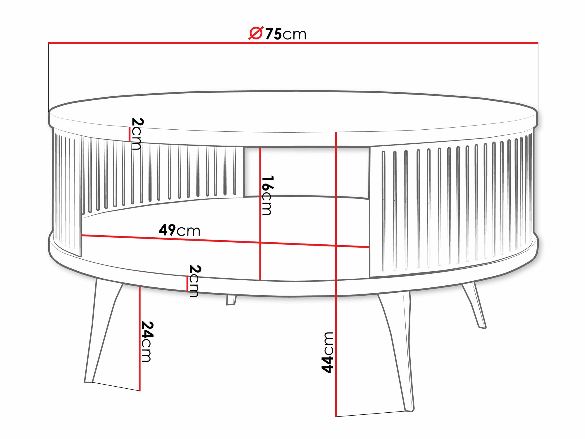 Couchtisch Sordore 129