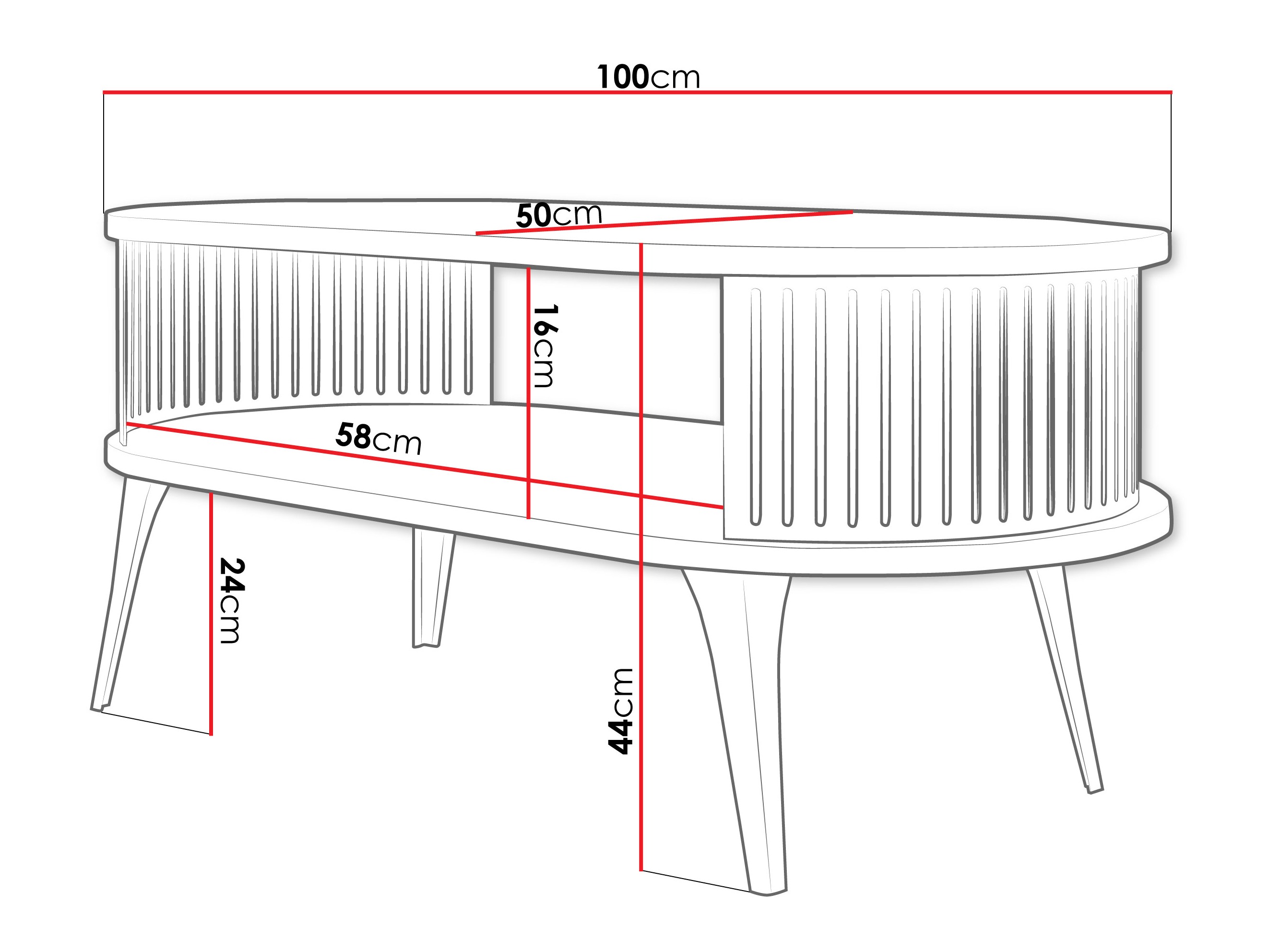 Couchtisch Sordore 130