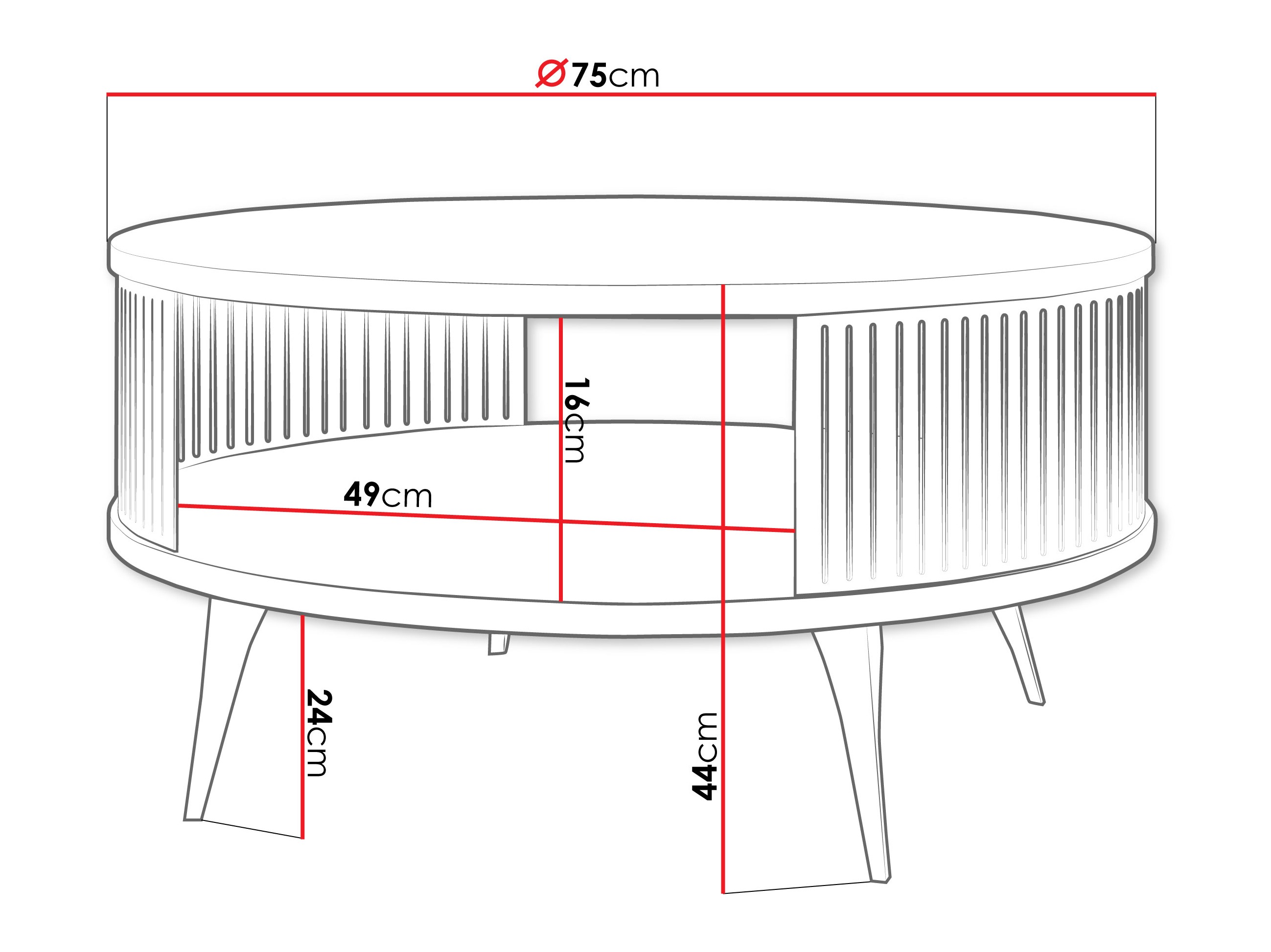 Couchtisch Vitum VI