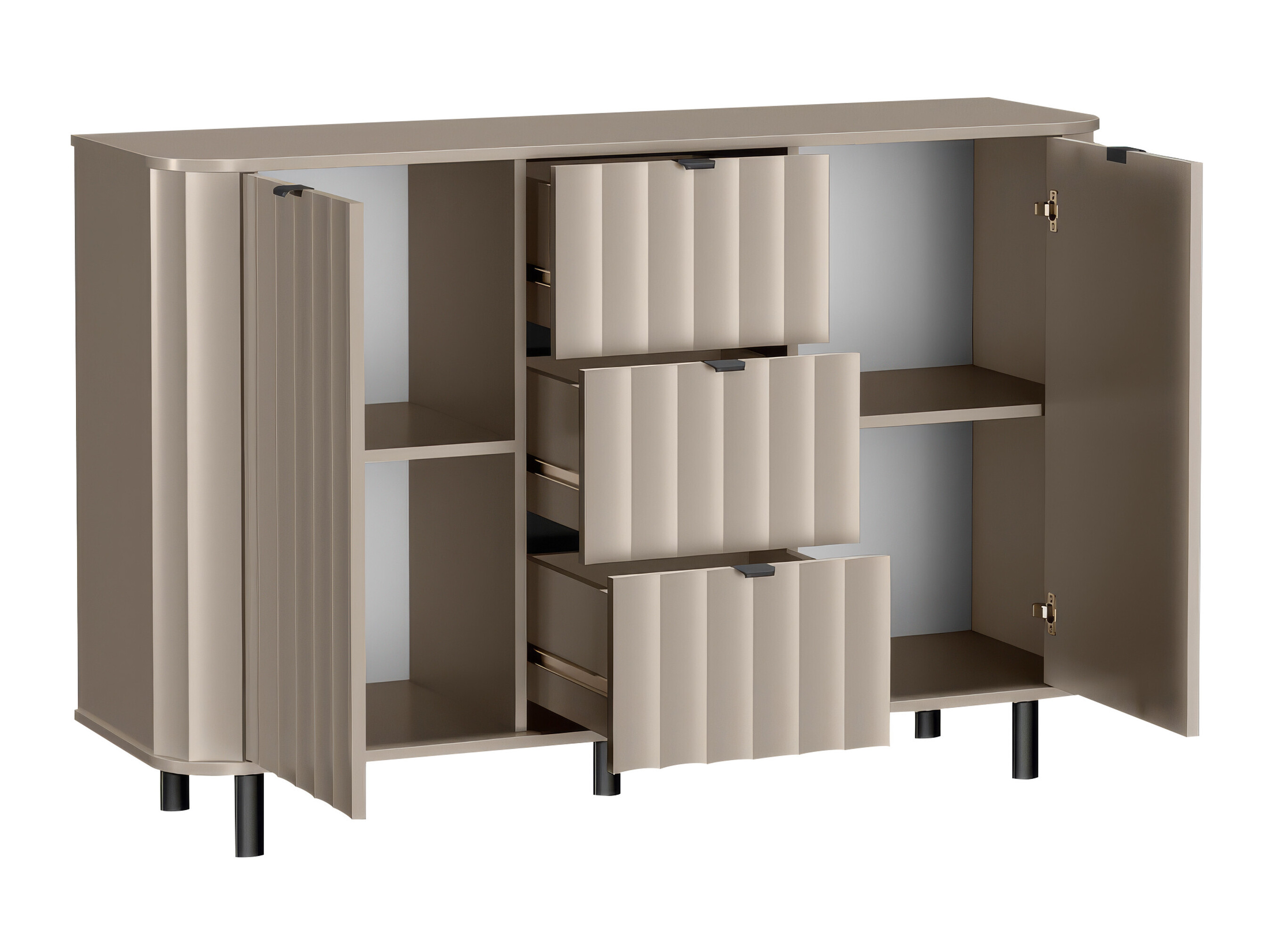 Kommode Larala 100 (Graubeige)