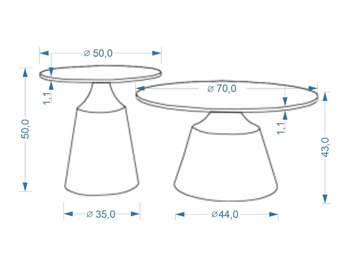 Couchtischset SD3476