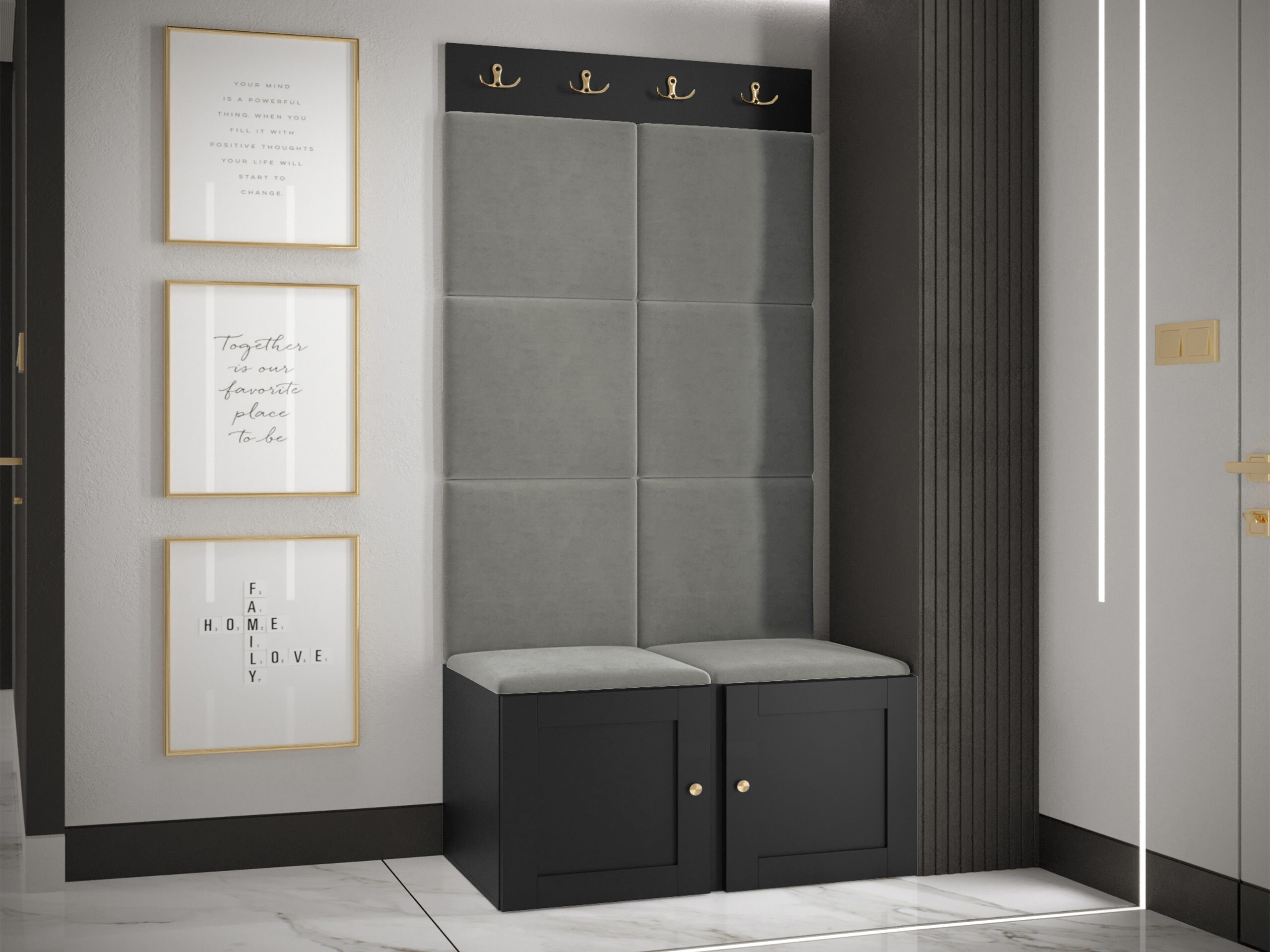Flurgarnitur Hartford 375 (Polo 894)