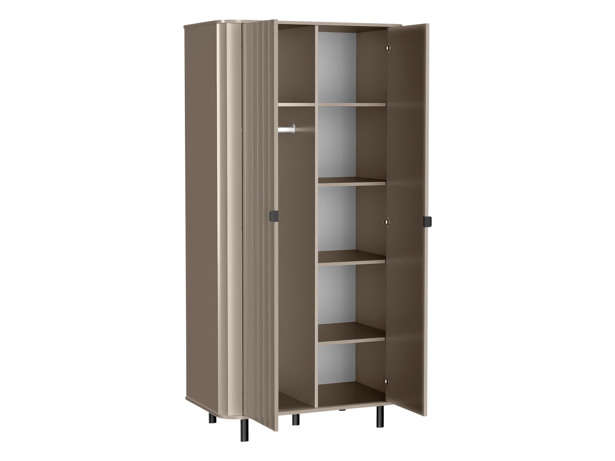 Kleiderschrank Larala 108 (Weiss)