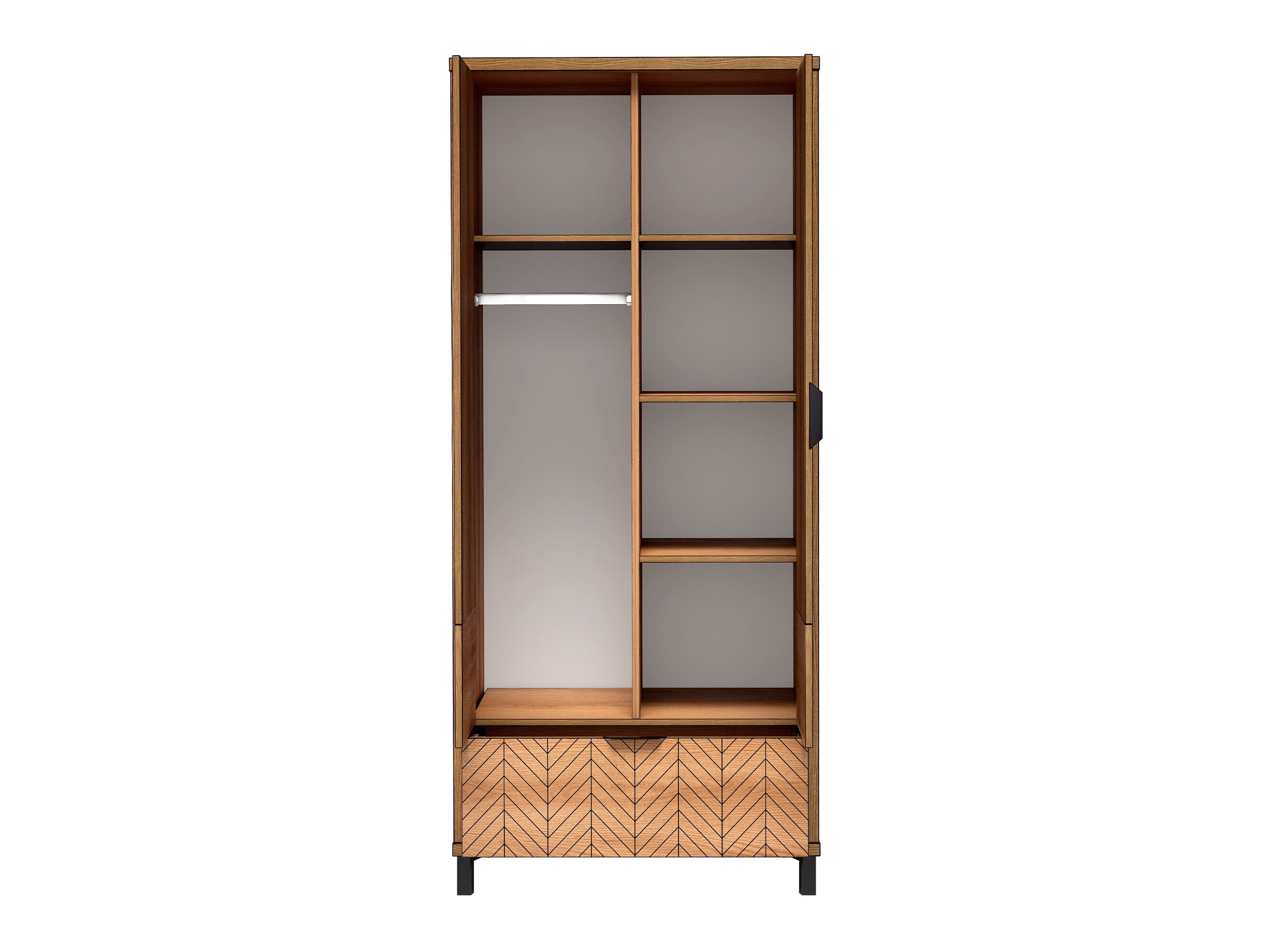 Kleiderschrank Lorsali 100