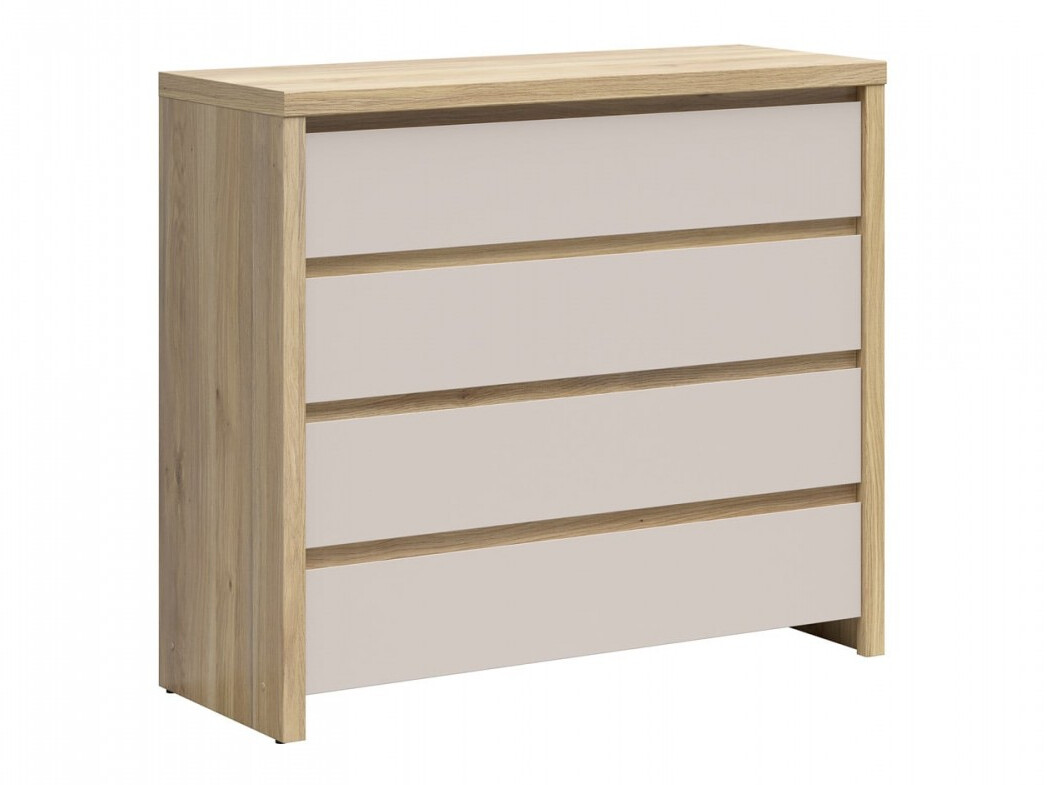 Kommode Nolroma 105 (Eiche + Kaschmir)