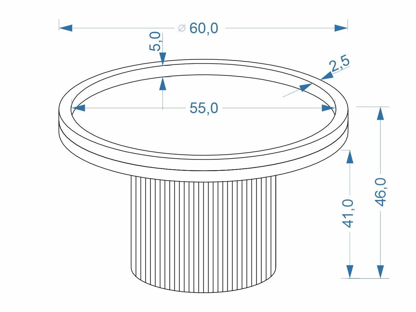 Couchtisch Houston 2219