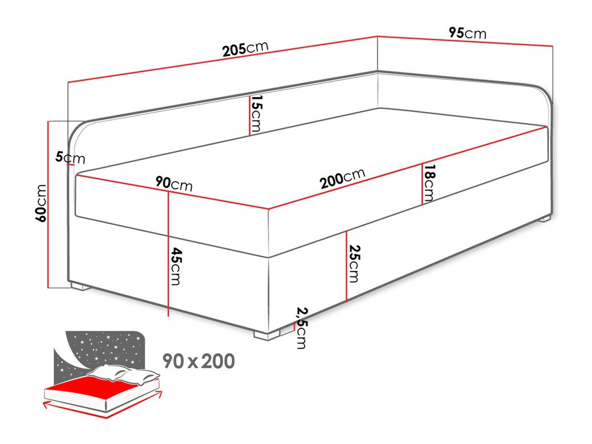 Bett SD3503